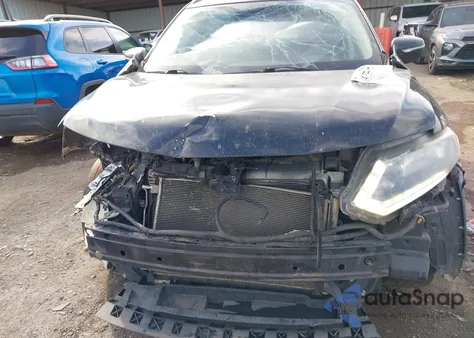 2015 Nissan Rogue Sv из США, поврежденный, VIN KNMAT2MT9FP543794